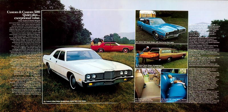1972 Ford Brochure Page 7